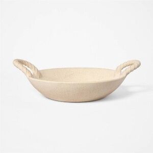 Antique Finish Ceramic Bowl, Threshold designed with Studio McGee